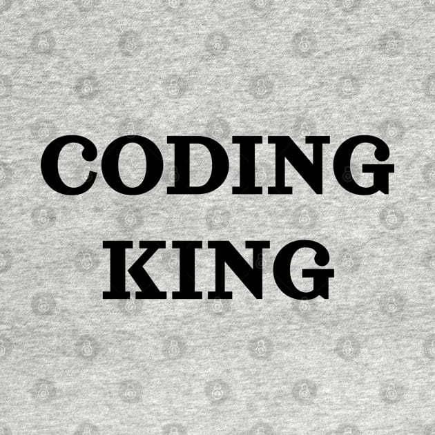 Coding King by JetRocketDesigns